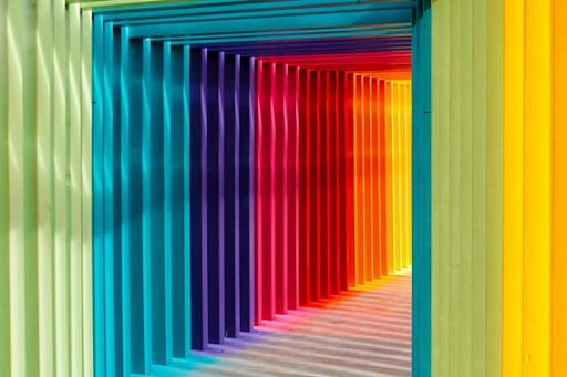 imagen colores tunel